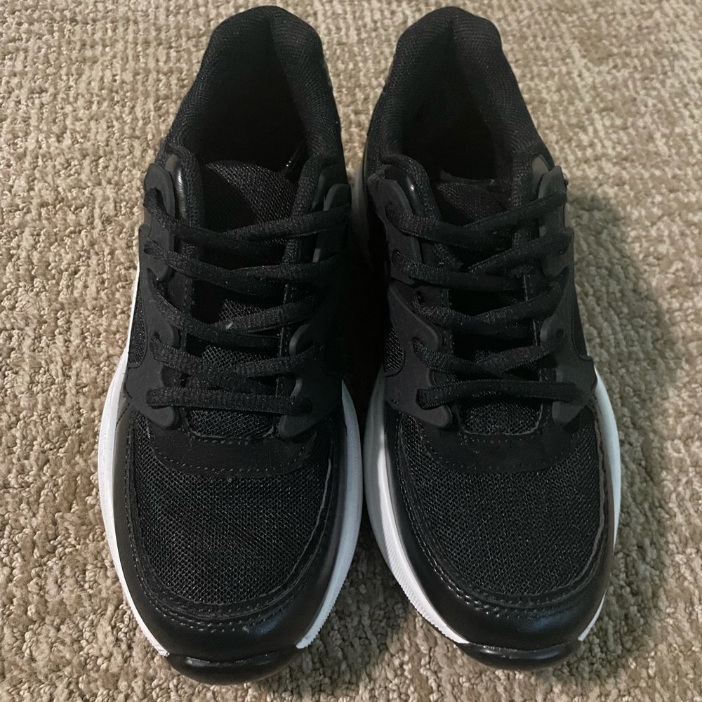Cute black sneakers
